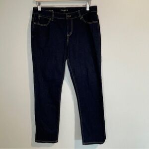 Talbots Signature Midnight Blue Ankle Cropped Jeans